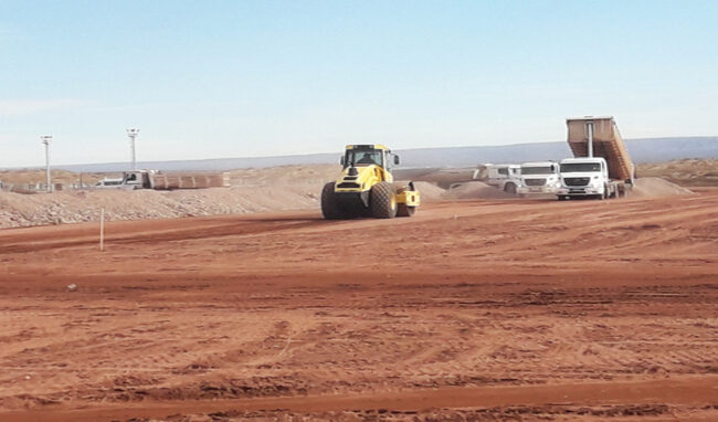 Transporte y aporte de materiales