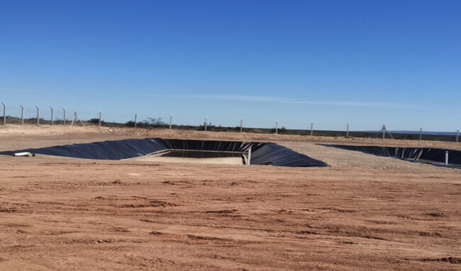 Construcción de piletas de saneamiento